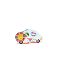Puzzle Silhouette Voiture Nuage 16 pcs – Djeco (FSC Mix)