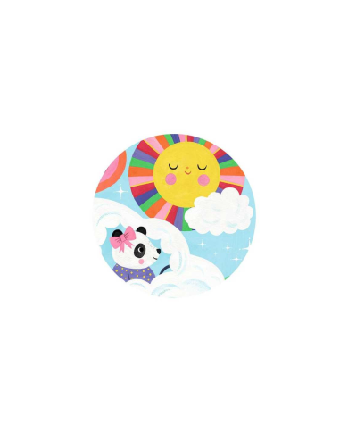 Puzzle Silhouette Voiture Nuage 16 pcs – Djeco (FSC Mix)