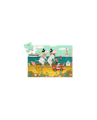 Puzzle Silhouette Djeco – Ollie le dalmatien 24 pcs FSC