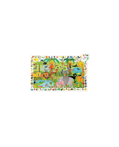 Puzzle Observation La Jungle 35 pcs FSC MIX – Djeco