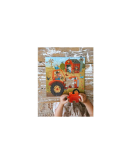 Puzzle Silhouette Tracteur 16 pcs FSC MIX – Djeco