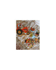 Puzzle Silhouette Tracteur 16 pcs FSC MIX – Djeco
