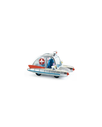 Crazy Motors – Space Ambulance | Voiture en métal Djeco