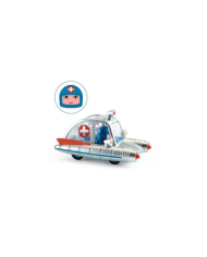 Crazy Motors – Space Ambulance | Voiture en métal Djeco