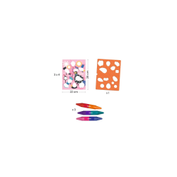 Fabuleux pochoirs Piou piou & co - Djeco | K'Ado Mino