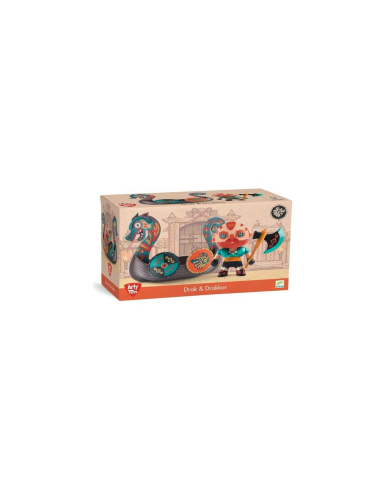 Arty Toys Barbarious - Drak & Drakkar | Djeco