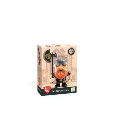 Arty Toys - Ze Barbarious | Figurine Viking Djeco