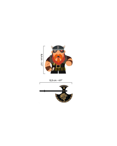 Arty Toys - Ze Barbarious | Figurine Viking Djeco