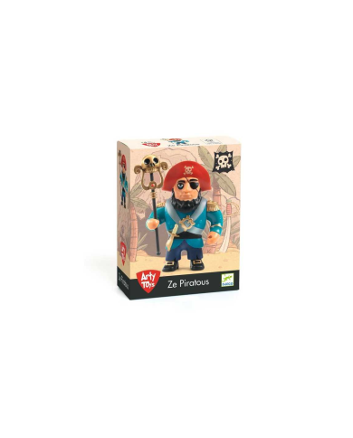 Arty Toys - Ze Piratous | Figurine Pirate Djeco