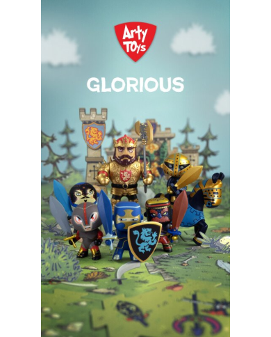 Arty Toys - Ze Glorious, figurine chevalier articulée