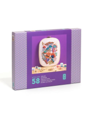 Atelier 58 Perlage Djeco – Coffret broderie perles et sequins FSC