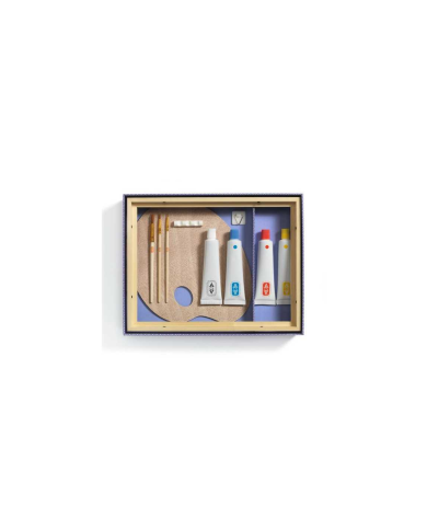 Djeco Atelier 23 Mélange de Couleurs – Coffret peinture FSC