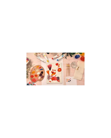 Djeco Atelier 23 Mélange de Couleurs – Coffret peinture FSC