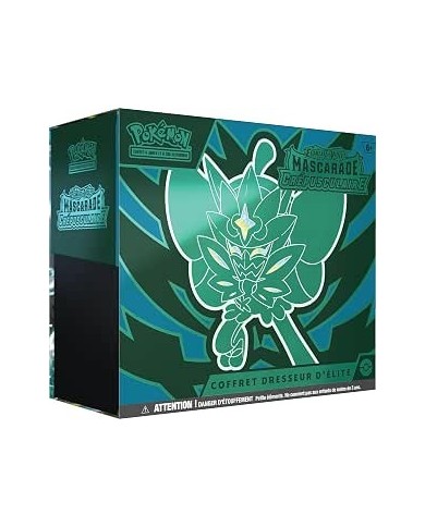 Pokémon JCC - Coffret Dresseur d'Élite Mascarade Crépusculaire Ogerpon