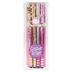 TOPModel Gel à paillettes Metallic Pen Set | K'Ado Mino