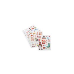 Cahier de coloriage et stickers Les Minouchkas - Moulin Roty