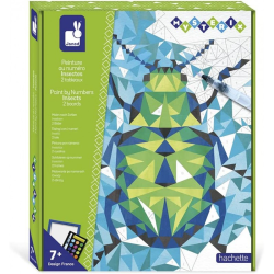 Janod - Coffret peinture par numéro - Insectes | K'Ado Mino