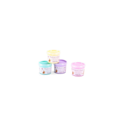4 pots de peinture à doigts pastel Les Rosalies - Moulin