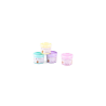 4 pots de peinture à doigts pastel Les Rosalies - Moulin