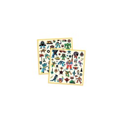 Stickers Robots - Djeco | K'Ado Mino
