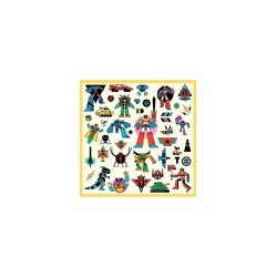 Stickers Robots - Djeco | K'Ado Mino