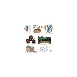 Dino Box coffret 6 activités créatives Djeco DJ09331