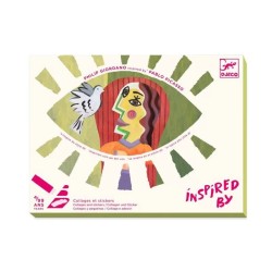 Inspired By Pablo Picasso : La tête au carré - Djeco