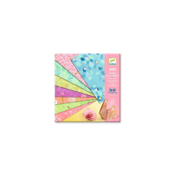100 feuilles pour origami Haru - Djeco | K'Ado Mino
