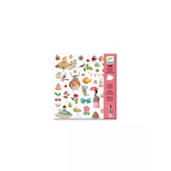 Stickers le goûter des princesses - Djeco | K'Ado Mino