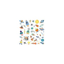 Stickers Interstellaire - Djeco | K'Ado Mino