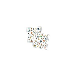 Djeco 160 stickers de chevaliers | K'Ado Mino