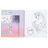Ylvi Album à colorier avec paillettes licorne | K'Ado Mino