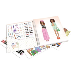 TOPModel Dress Me Up album stickers | K'Ado Mino