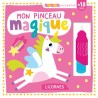 Livre accordéon – Mon pinceau magique – Licornes