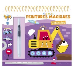 Mes jolies peintures magiques – Véhicules | K'Ado Mino