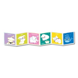 Livre accordéon – Mon pinceau magique – Bébés animaux