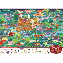 Cherche et Trouve Géant - L'ère des Dinosaures | K'Ado Mino