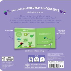 Mon Livre des Odeurs et des Couleurs - le Jardin