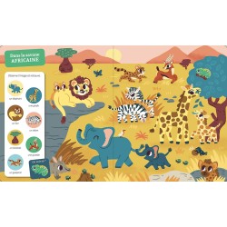 Cherche et Trouve des Tout-petits - la Jungle et la Savane