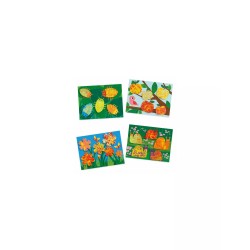 Peinture avec des billes Nature multi | K'Ado Mino