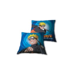 Coussin Naruto Shippuden bleu 35x35 cm dès 3 ans | Kadomino