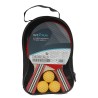 2 raquettes de ping-pong +3 balles | K'Ado Mino