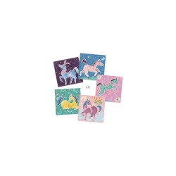 Pochoirs chevaux - Djeco | K'Ado Mino