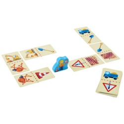 Le chantier de Ben : domino | K'Ado Mino