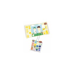Stickers repositionnables les habits - Djeco | K'Ado Mino