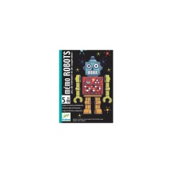 Jeu de carte Mémo Robots - Djeco | K'Ado Mino