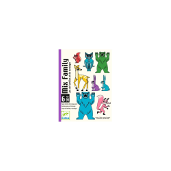 Jeu de cartes Mix Family - Djeco | K'Ado Mino