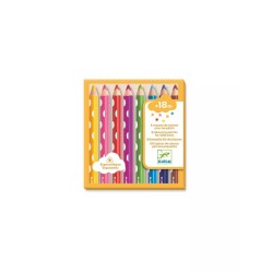 8 crayons de couleur pour les petits - Djeco | K'Ado Mino