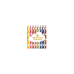 8 crayons de couleur pour les petits - Djeco | K'Ado Mino