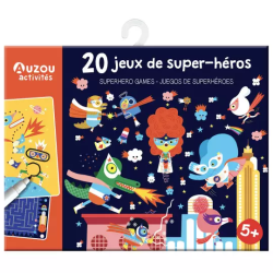 Ma pochette de jeux - 20 jeux de super-héros | K'Ado Mino